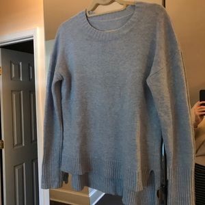 J.Crew Pale Blue Wool Sweater